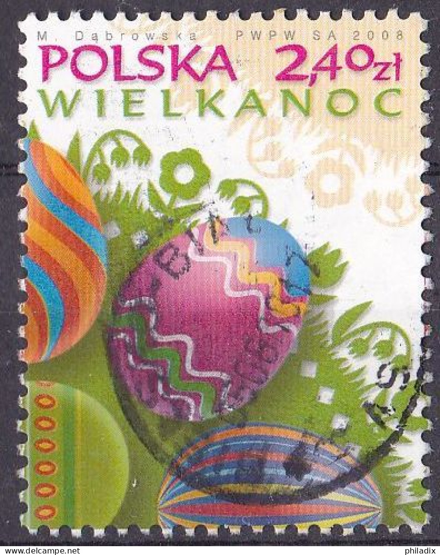 Polen Marke Von 2008 O/used (A5-17) - Used Stamps
