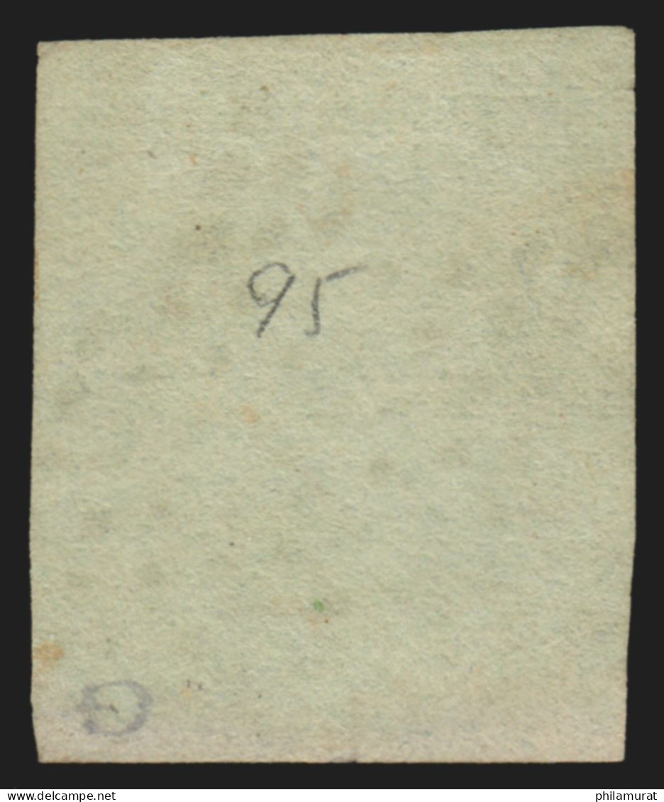 N°2, Cérès 1850, 15c Vert, Oblitéré étoile De Paris - TTB D'ASPECT - 1849-1850 Ceres