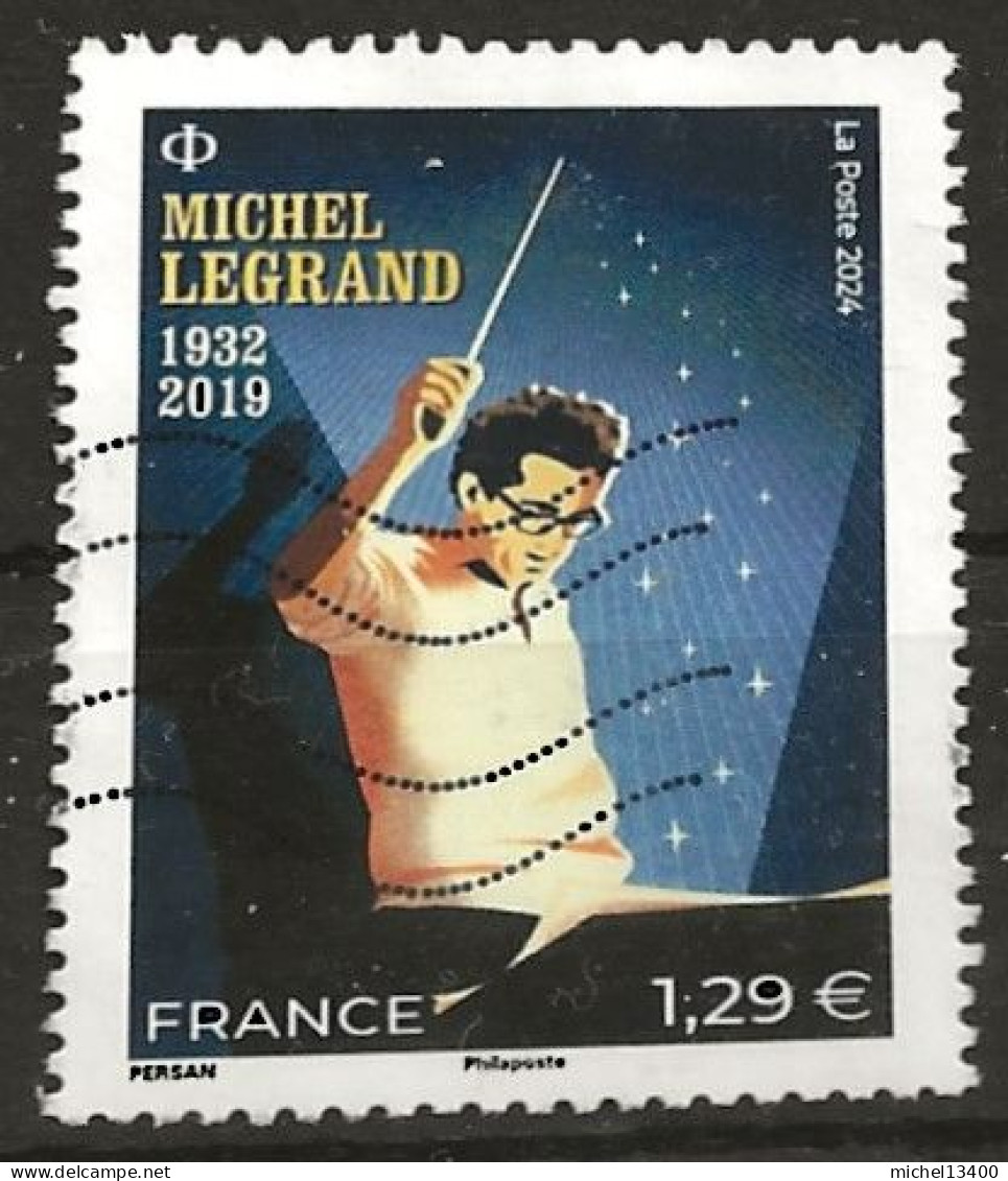 Année 2024 Michel Legrand Réf 2 - Oblitérés