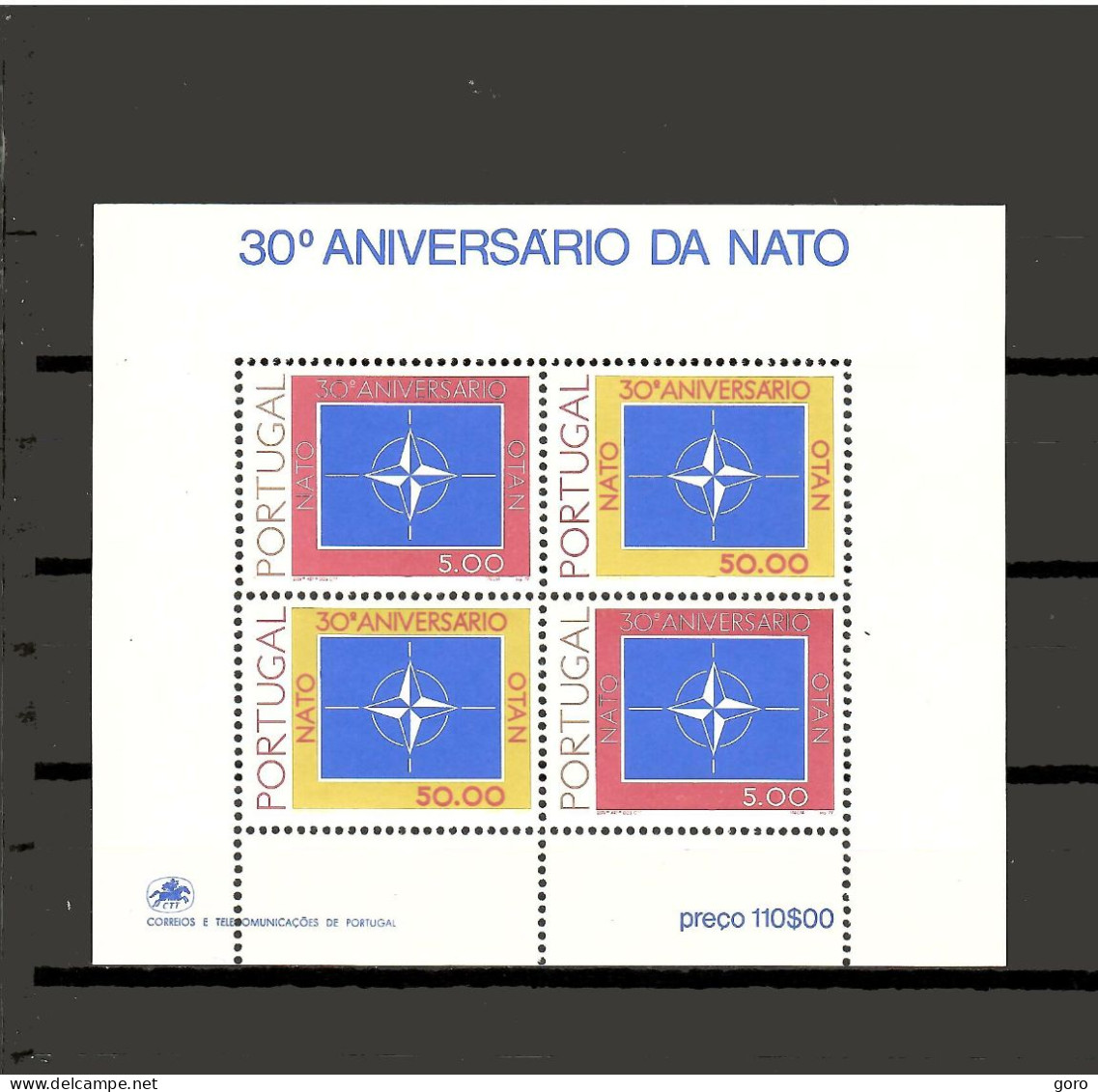 Portugal  1979  .-   Y&T  Nº   26   Block   ** - Blocks & Sheetlets