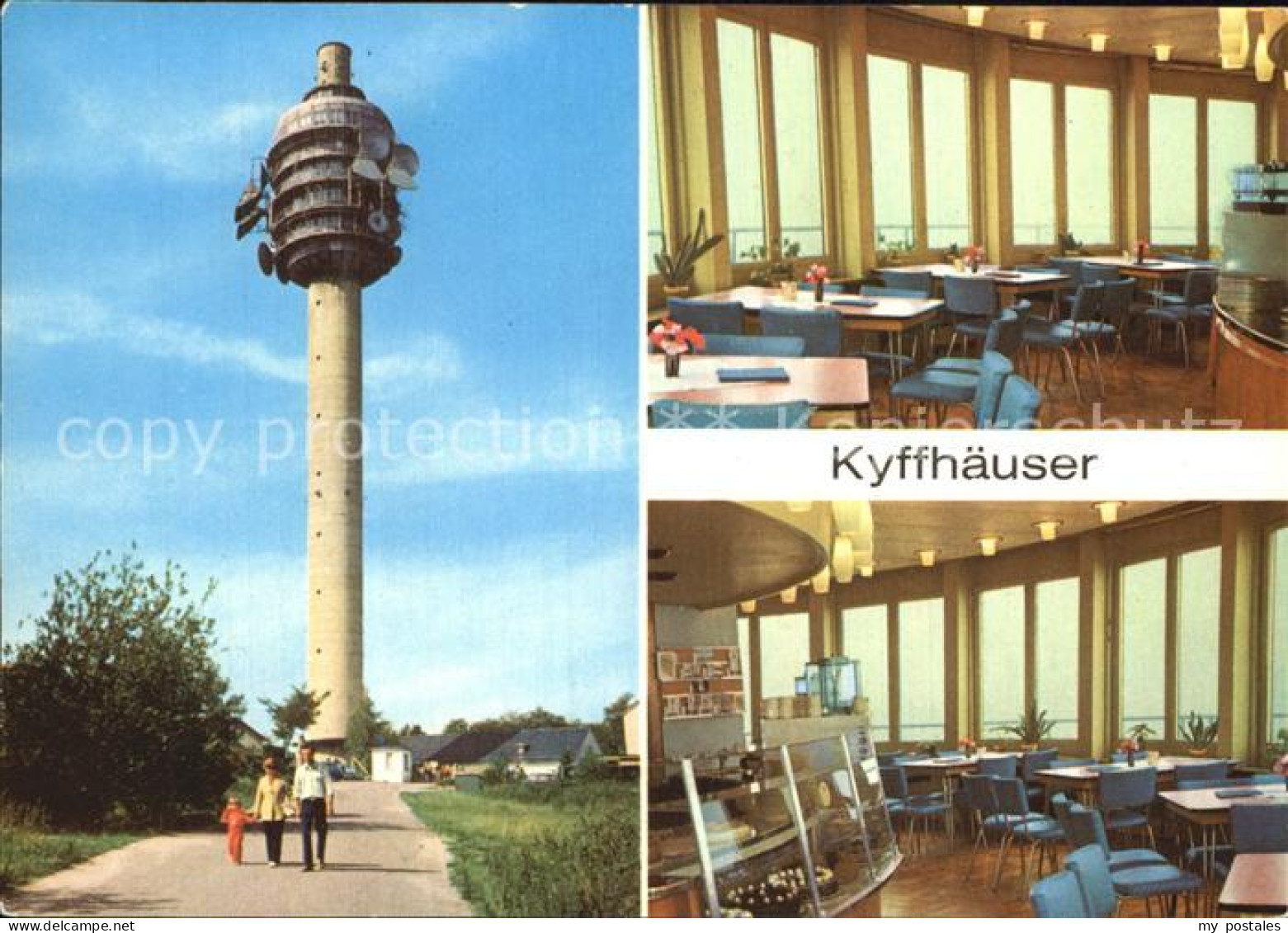 72590802 Kyffhaeuser Fernsehturm Auf Dem Kulpenberg Bad Frankenhausen - Bad Frankenhausen