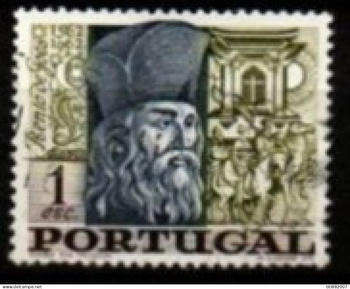 PORTUGAL     -    1968 .  Y&T N° 1030 Oblitéré.    Bento De Goes - Used Stamps