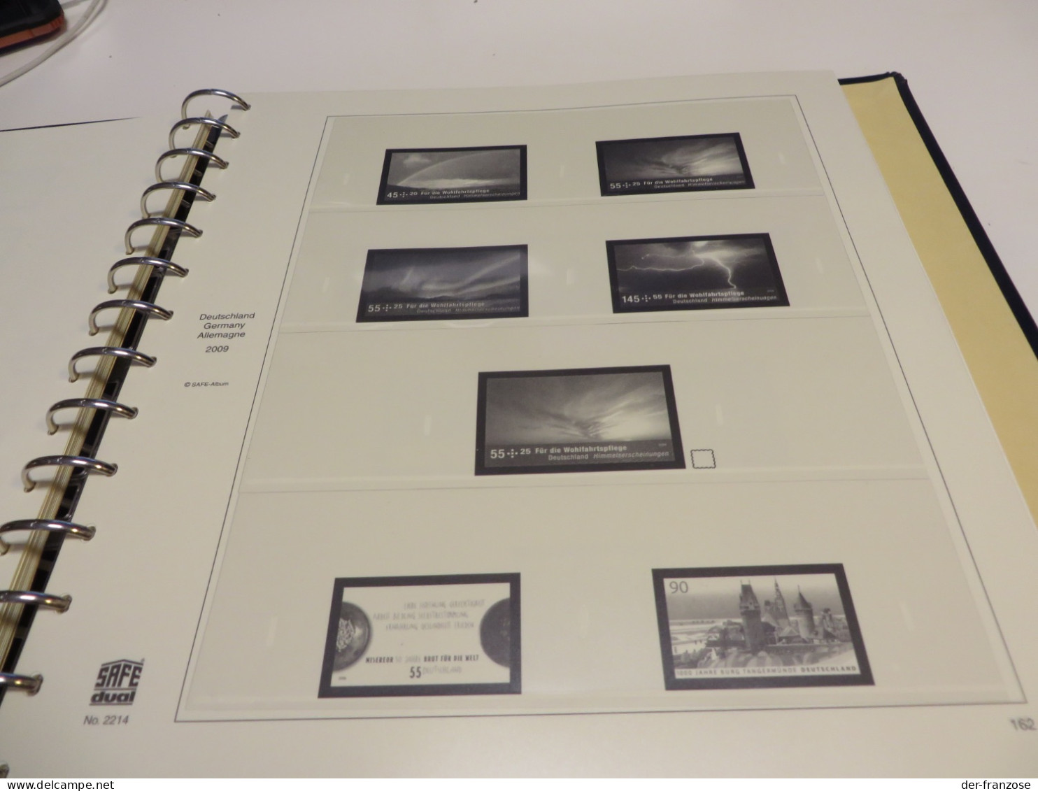 DEUTSCHLAND 2008  Bis  2012 Neuwertiger SAFE.dual VORDRUCK   Im  RINGBINDER - Binders With Pages