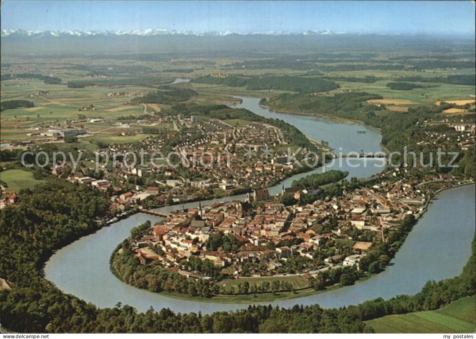 72590710 Wasserburg Inn Fliegeraufnahme Wasserburg - Wasserburg (Inn)