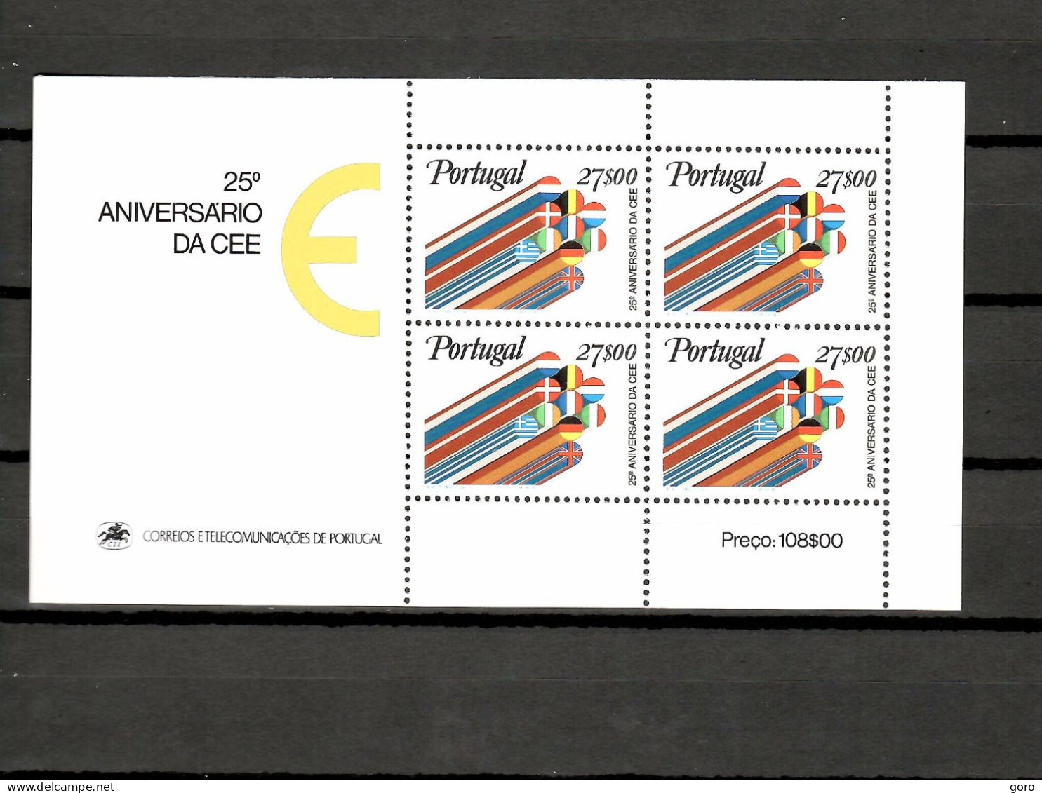 Portugal  1982  .-   Y&T  Nº   35   Block   ** - Blocks & Kleinbögen