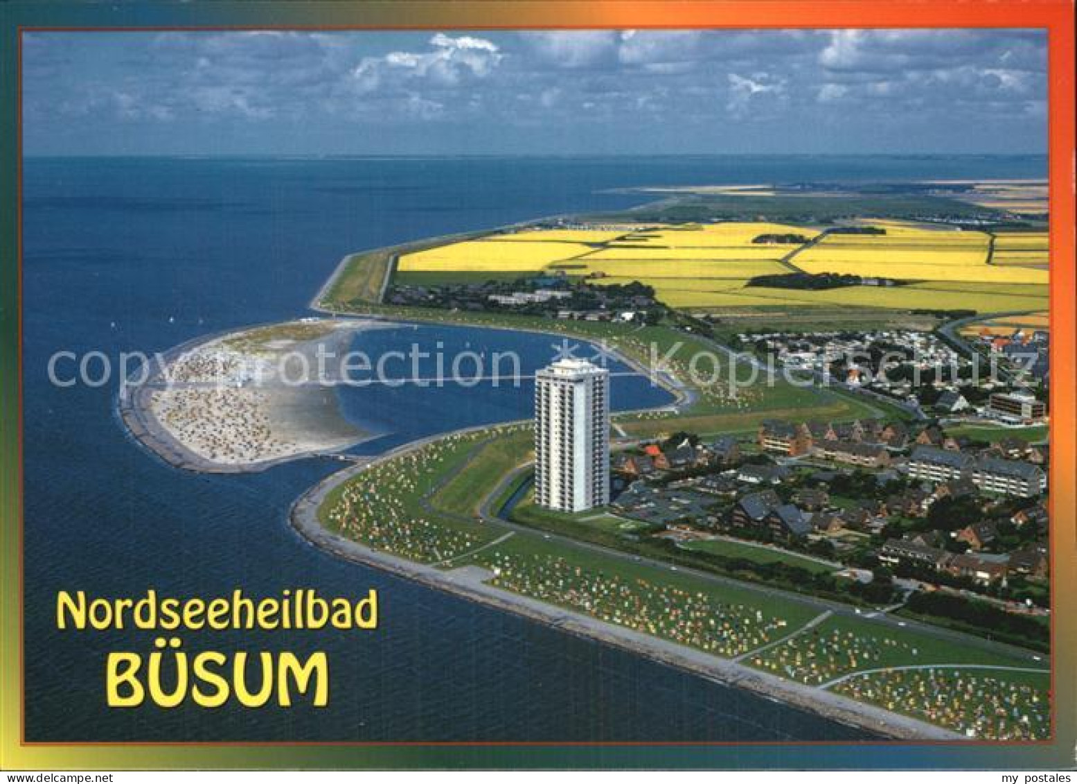 72590675 Buesum Nordseebad Fliegeraufnahme Buesum - Buesum