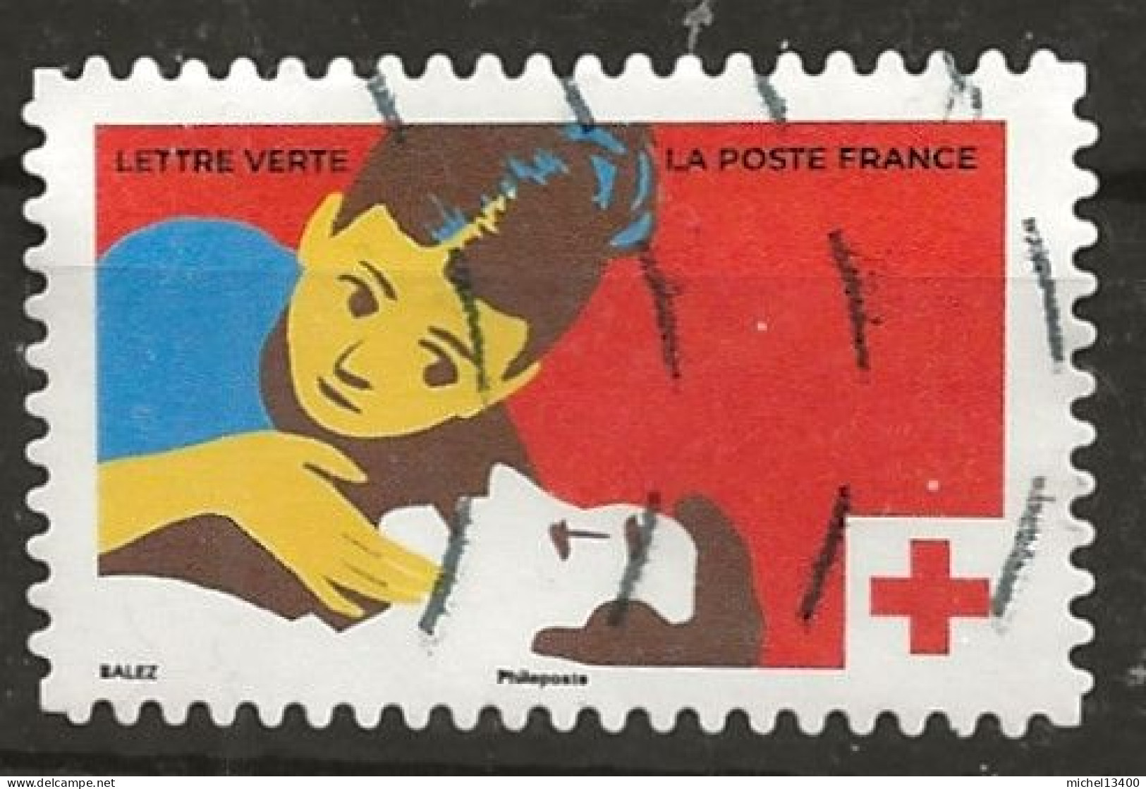 Année 2023  Timbre Croix Rouge Oscultation - Used Stamps