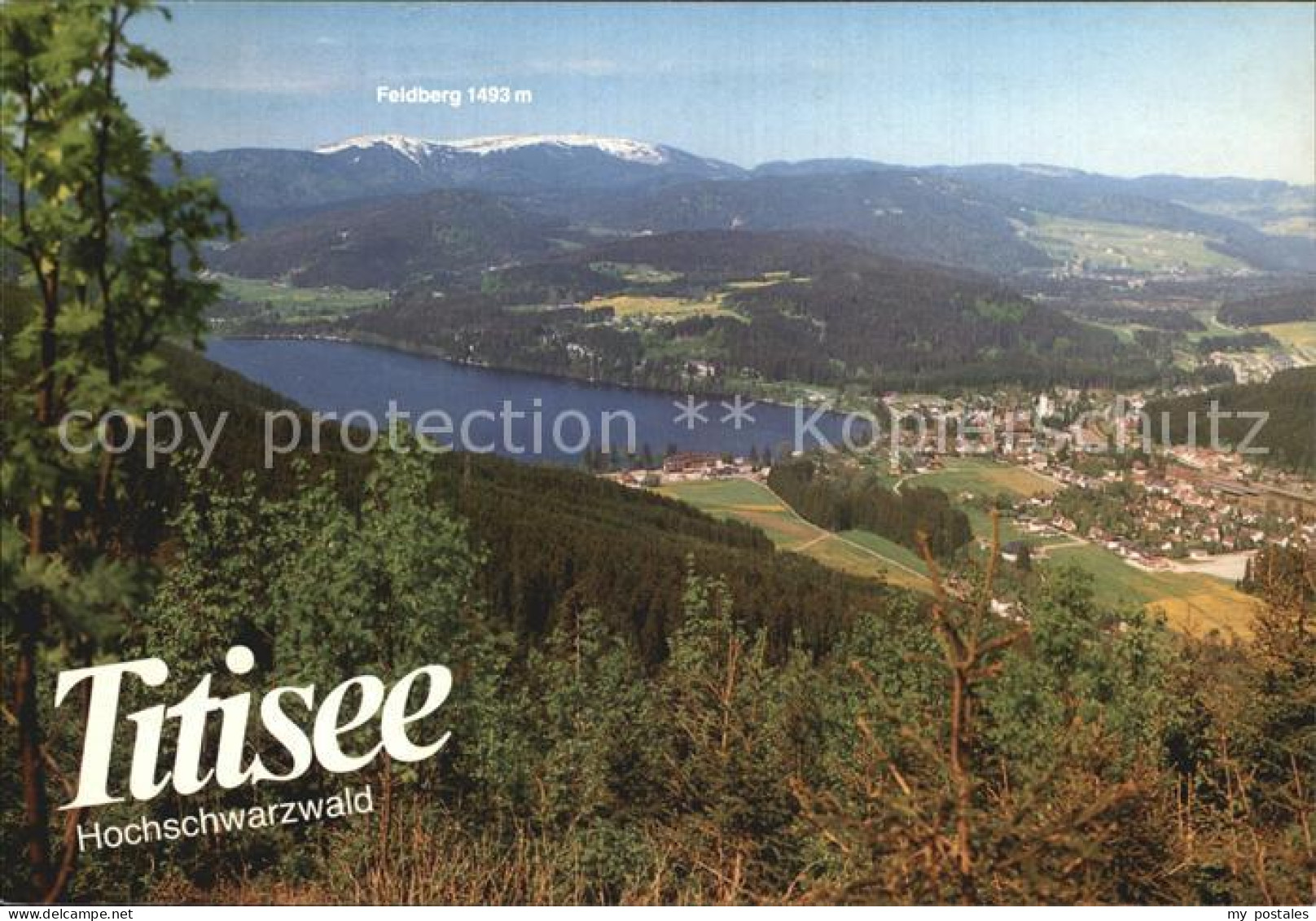 72590485 Titisee-Neustadt Mit See Und Feldberg Titisee-Neustadt - Titisee-Neustadt