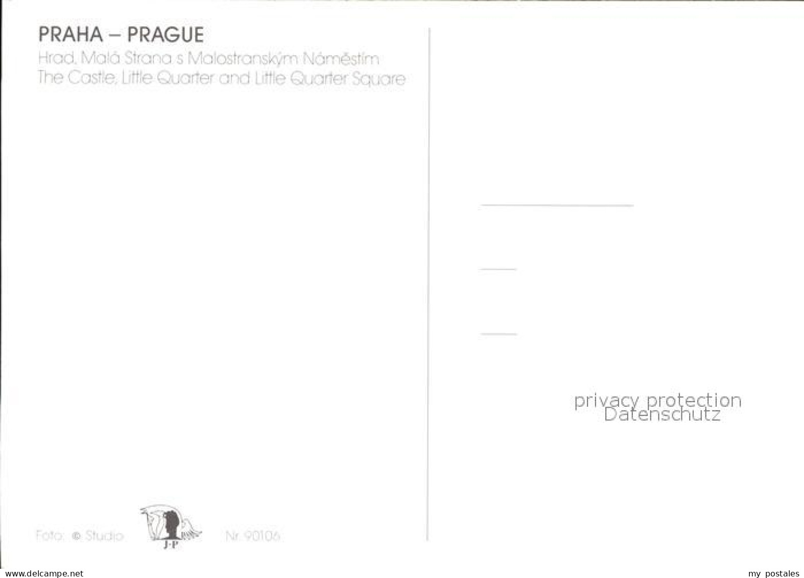 72590436 Praha Prahy Prague Fliegeraufnahme Stadtzentrum Mit Burg  - Tchéquie