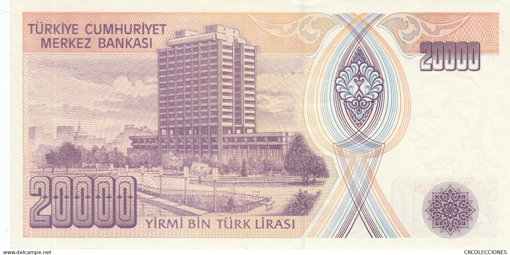 BILLETE TURQUIA 20.000 LIRAS 1995 P-202 - Other - Europe