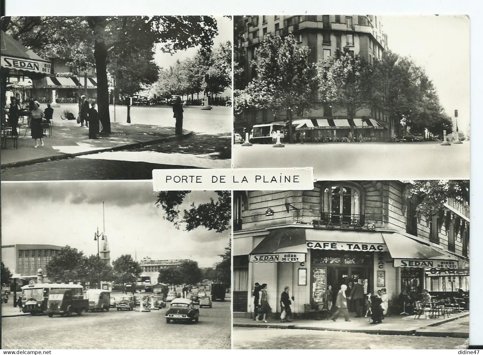 FRANCE - TIMBRE A DATE " PARIS SALON DE L AUTOMOBILE 1960" Sur Carte Postale PORTE DE LA PLAINE - 1921-1960: Période Moderne