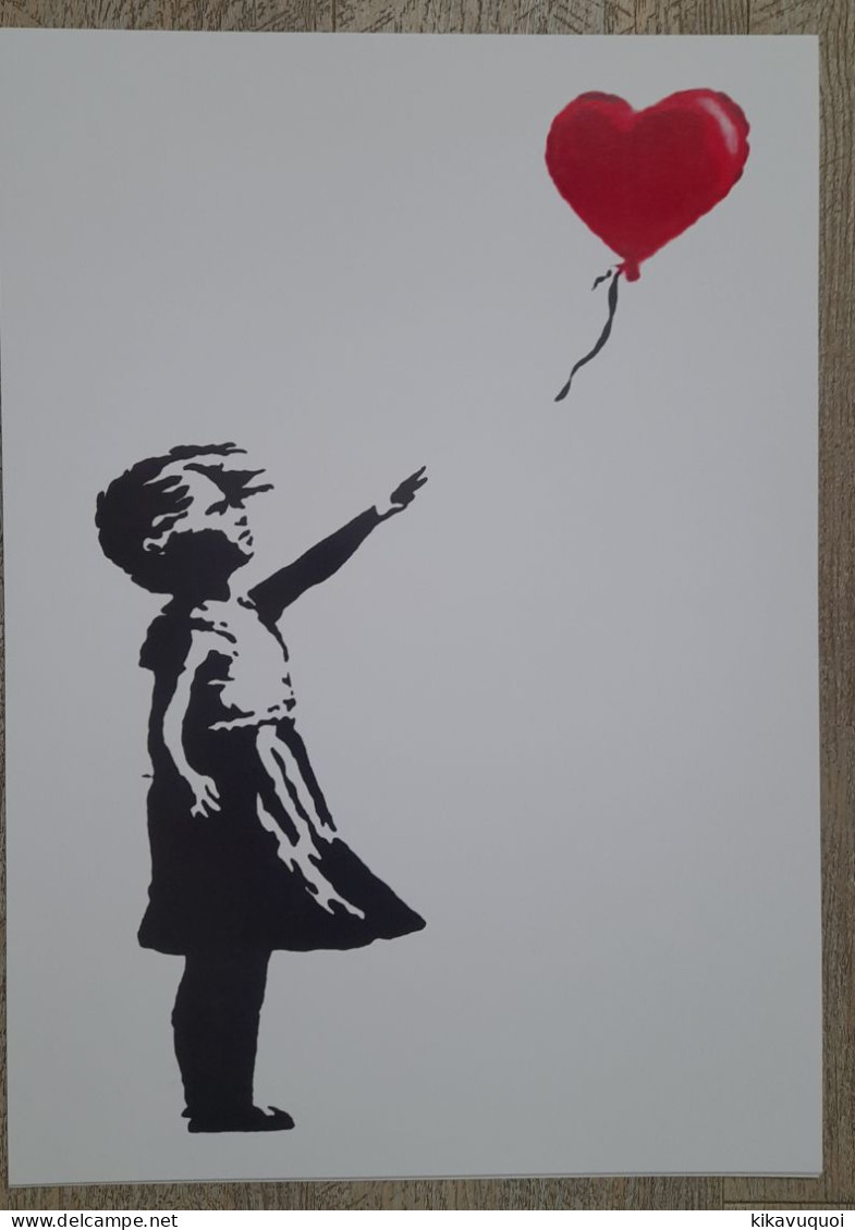 Fillette Ballon - Affiche Poster - Autres & Non Classés