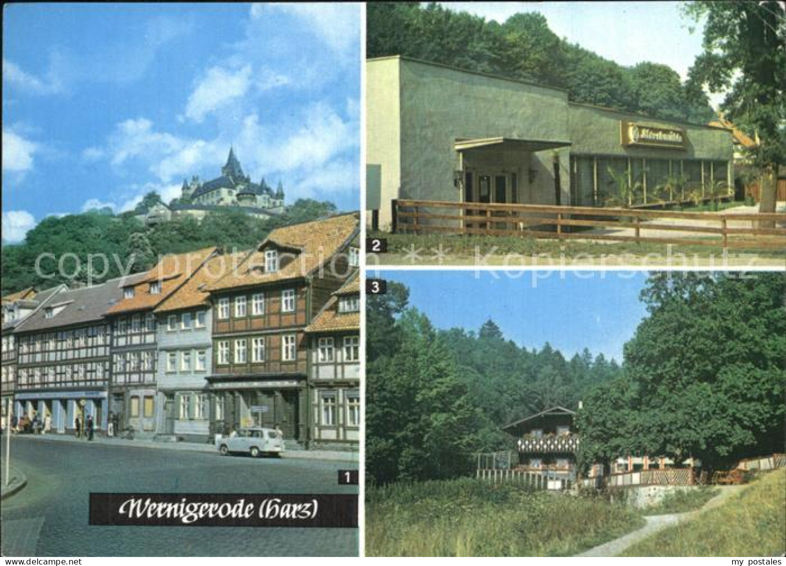 72586793 Wernigerode Harz Schloss Konsumgaststaette Storchmuehle HOG Christianen - Wernigerode