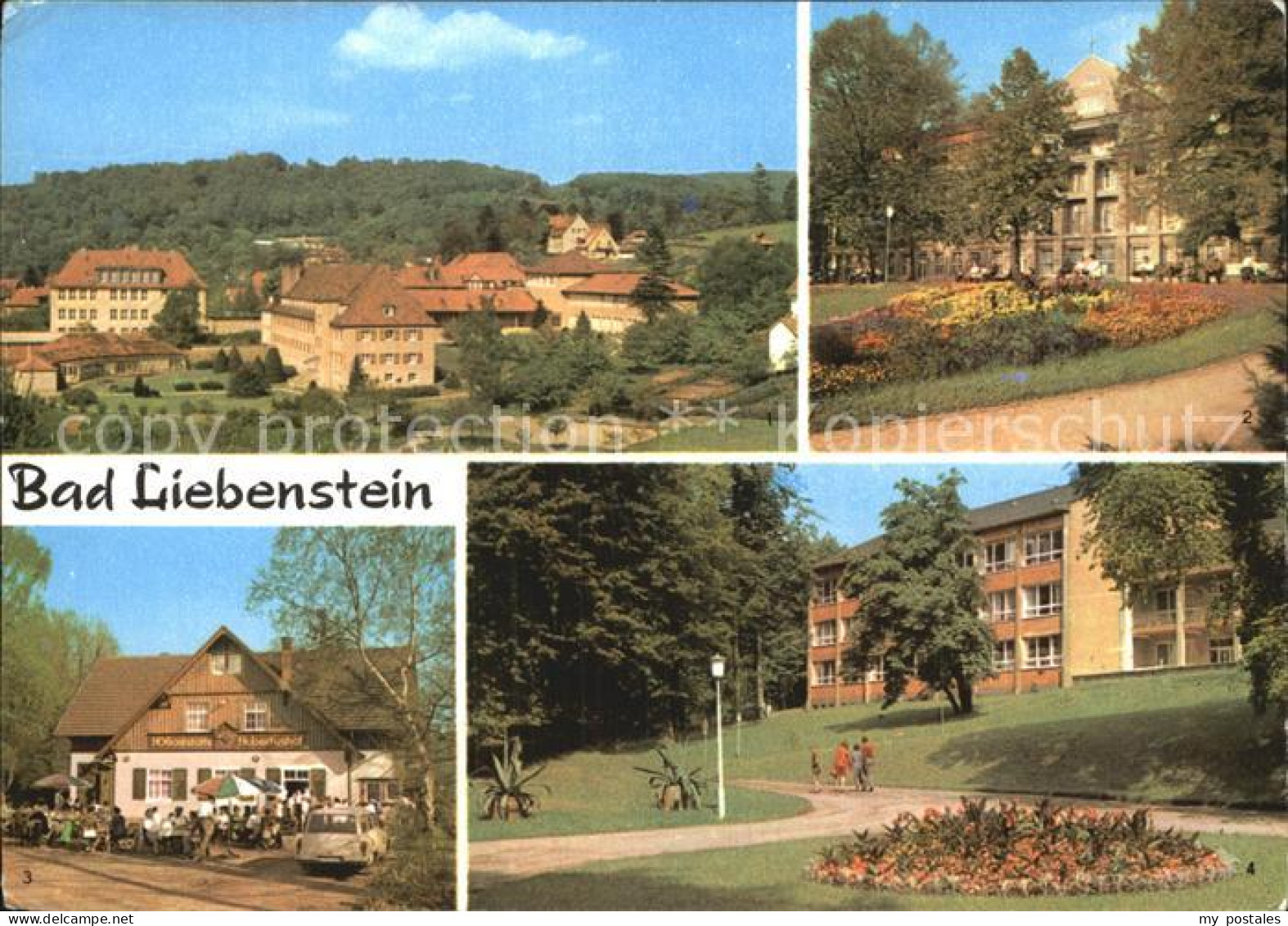 72586779 Bad Liebenstein Heinrich Mann Sanatorium Hubertushof Kurhaus Therapiege - Bad Liebenstein