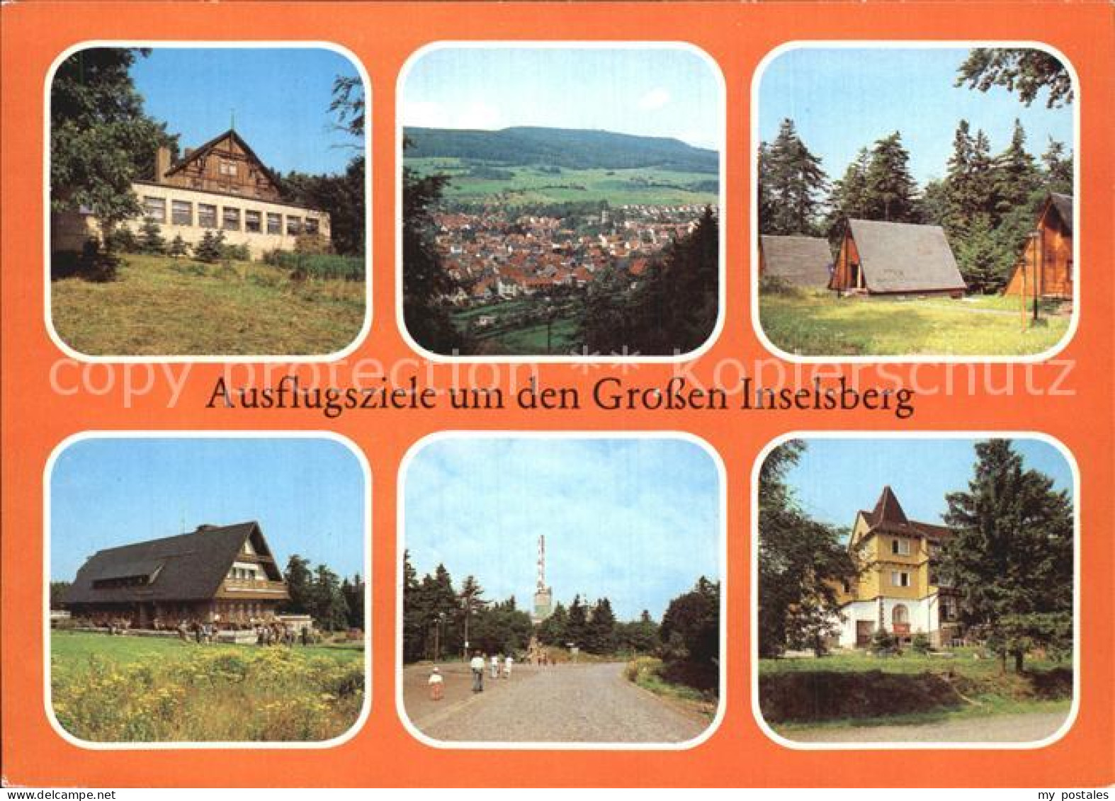 72586775 Grosser Inselsberg Gaststaette Fuchsbau Panorama Wanderhuetten Heubergh - Autres & Non Classés