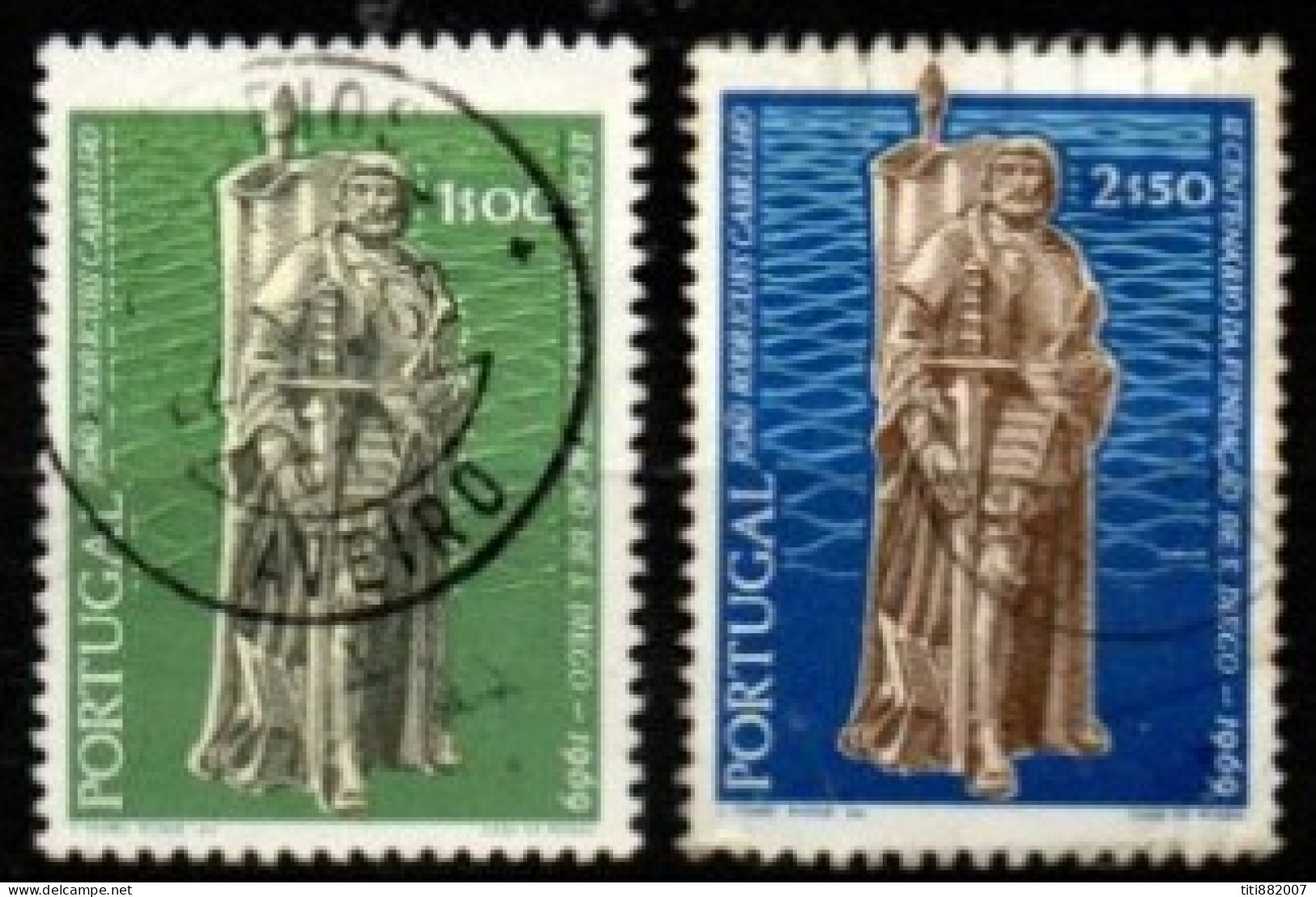 PORTUGAL     -    1969 .  Y&T N° 1060 / 1061 Oblitérés.   Cabrilho - Used Stamps