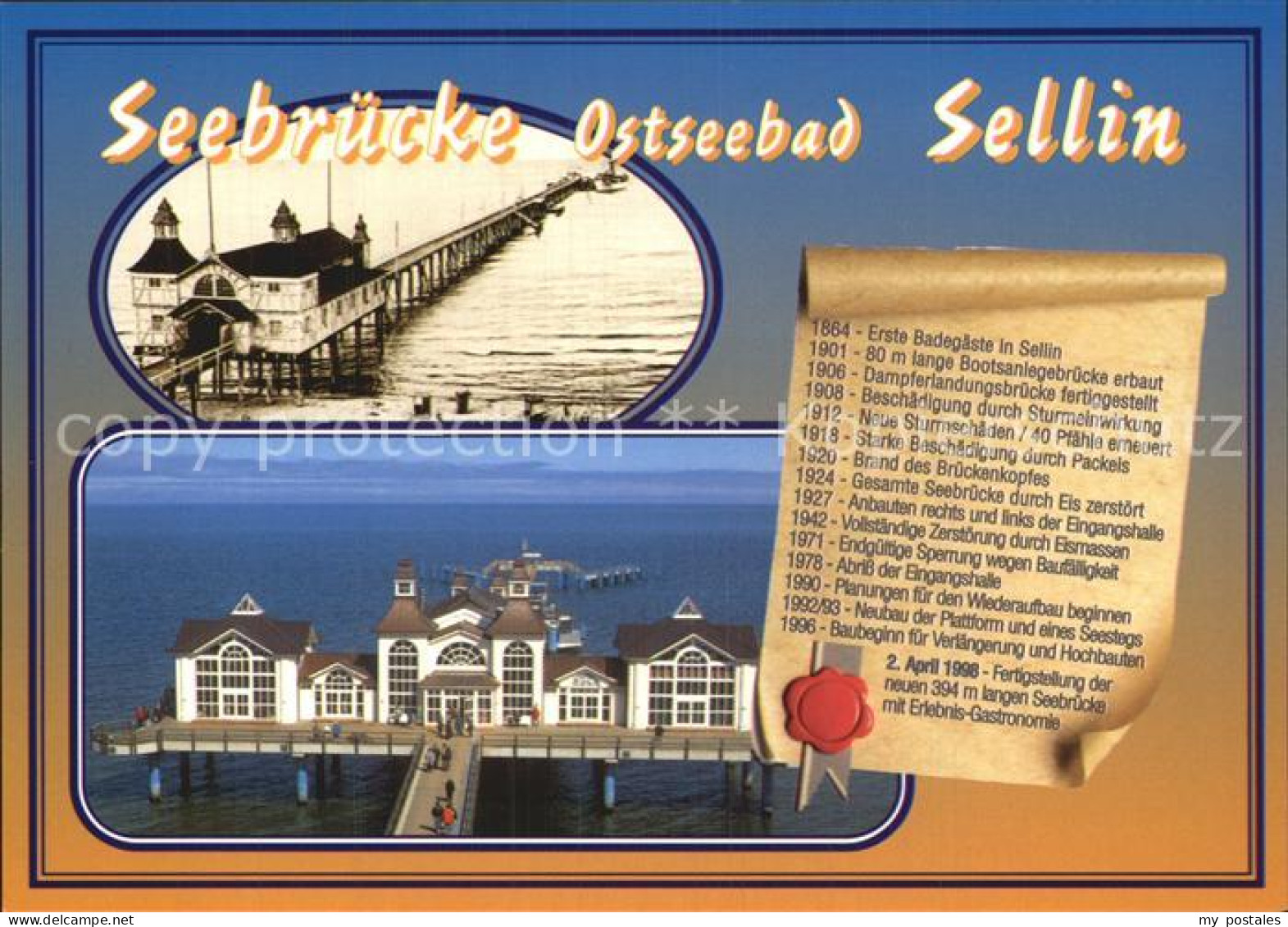 72585723 Sellin Ruegen Seebruecke Sellin Ostseebad - Autres & Non Classés