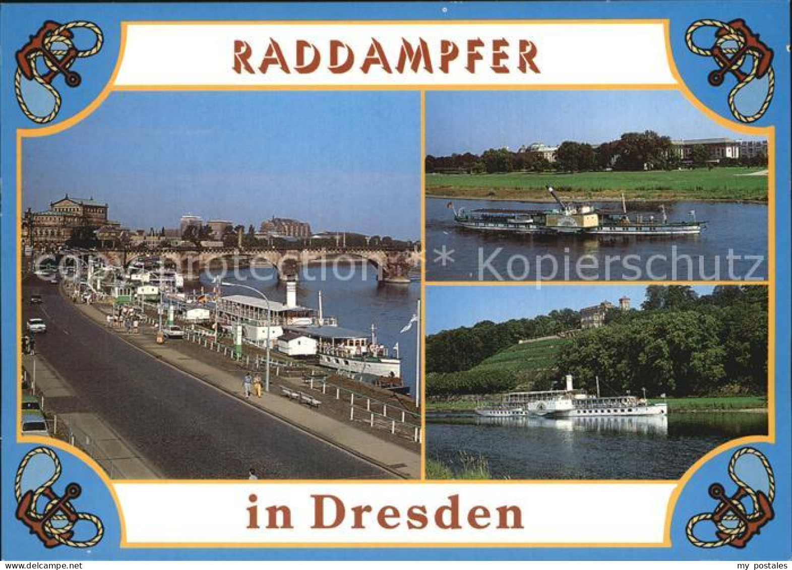72585692 Dresden Raddampfer Elbpartie Bruecke Dresden Elbe - Dresden