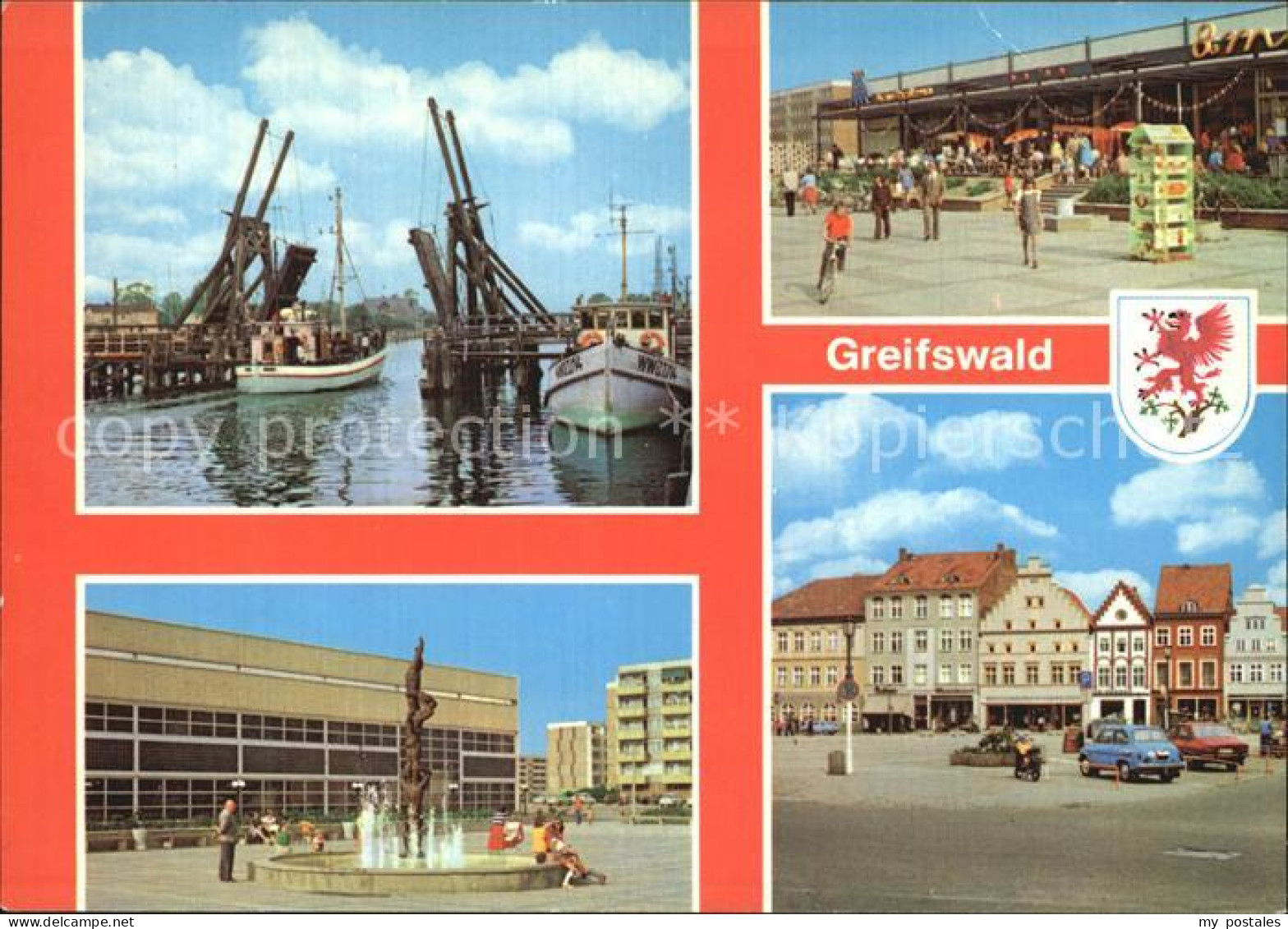 72585637 Greifswald Hafen Ziehbruecke  Greifswald - Greifswald