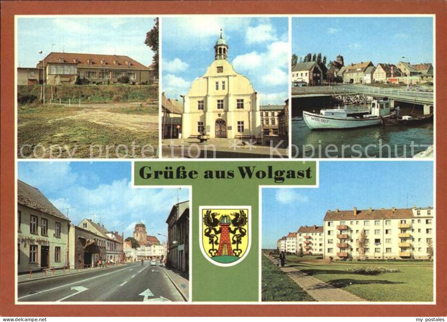 72585631 Wolgast Mecklenburg-Vorpommern Rathaus Strasse Der Befreiung  Wolgast - Wolgast