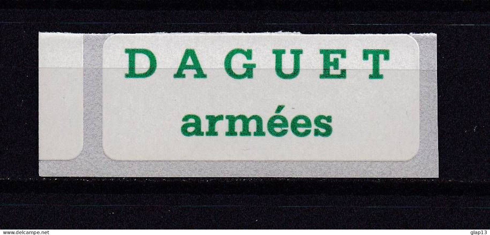 FRANCE 1991 FM N°13A NEUF**DAGUET ARMEES GUERRE DU GOLFE - Timbres De Franchise Militaire