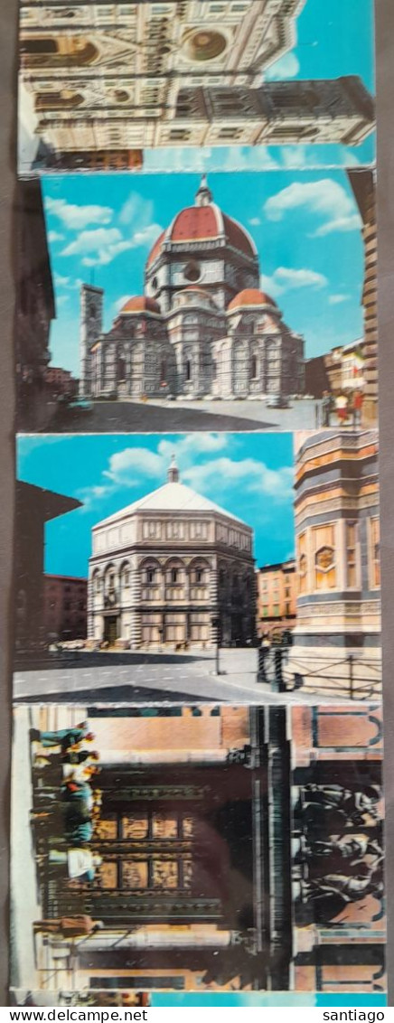 Boekje met 20 zichten van Florence / Firenze (  6,5 x 9 ) cm / VERDELAIS