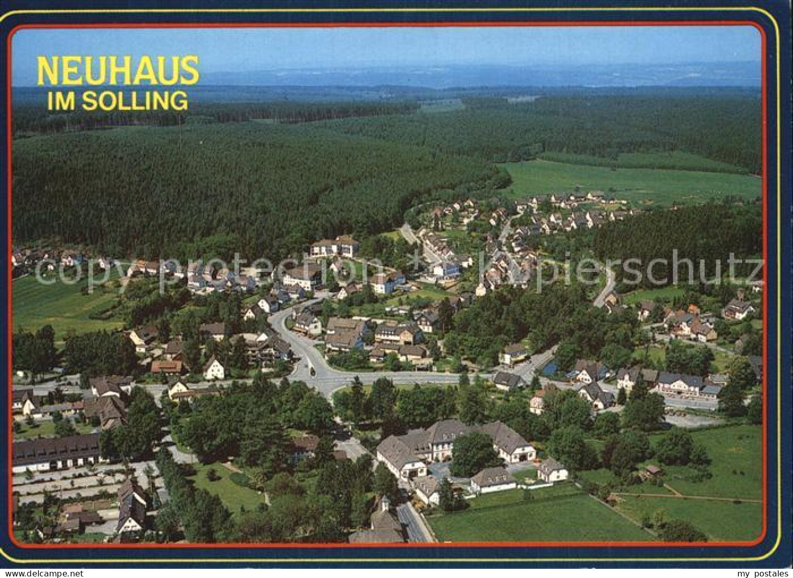 72585564 Neuhaus Solling Fliegeraufnahme Neuhaus - Holzminden