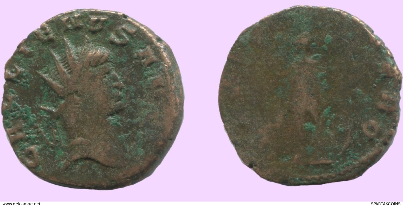 LATE ROMAN IMPERIO Follis Antiguo Auténtico Roman Moneda 2.4g/18mm #ANT1960.7.E.A - La Caduta Dell'Impero Romano (363 / 476)