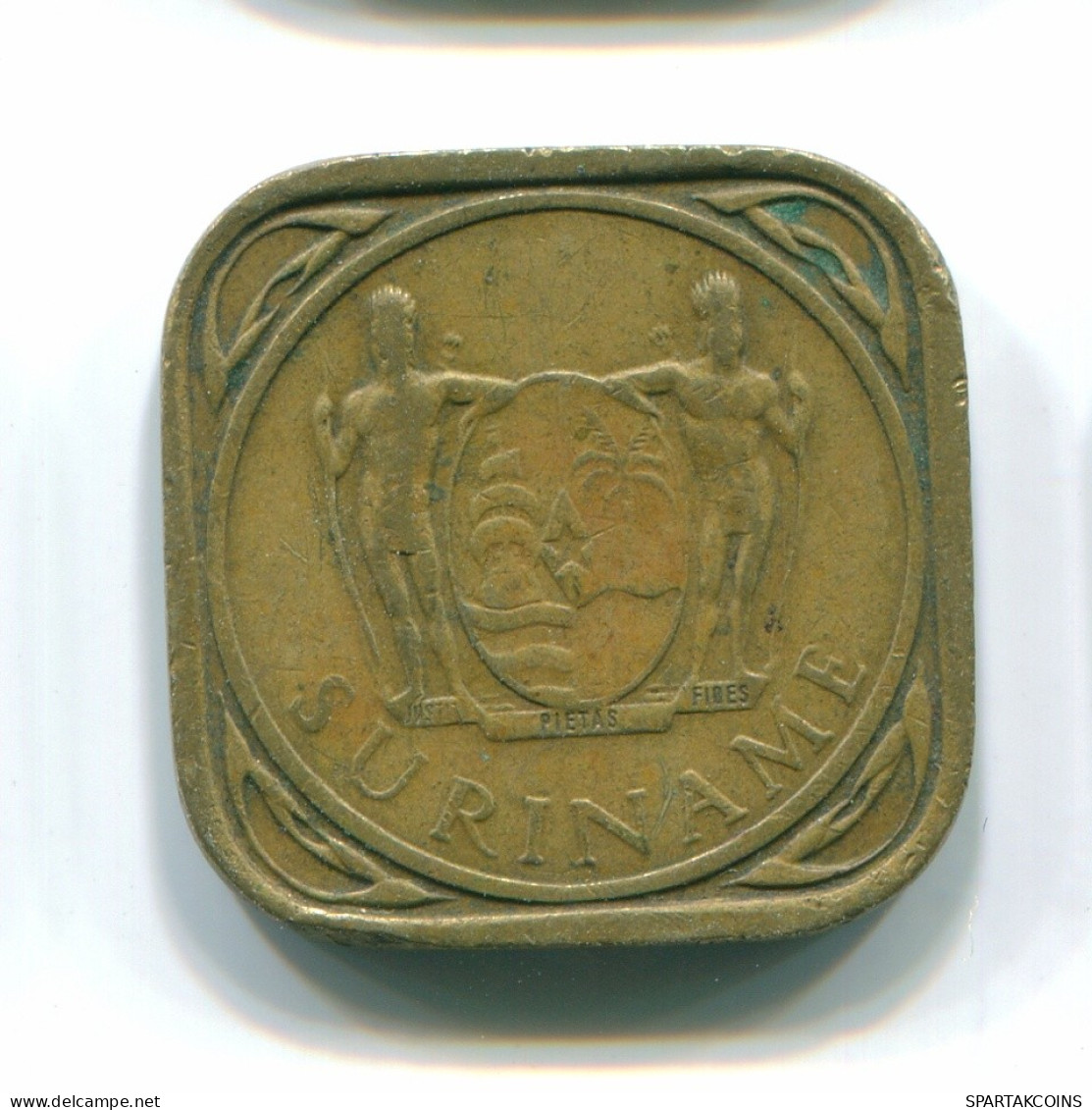 5 CENTS 1962 SURINAM NIEDERLANDE Nickel-Brass Koloniale Münze #S12669.D.A - Suriname 1975 - ...