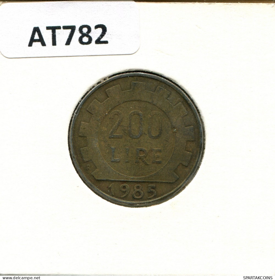 200 LIRE 1985 ITALIA ITALY Moneda #AT782.E.A - 200 Lire
