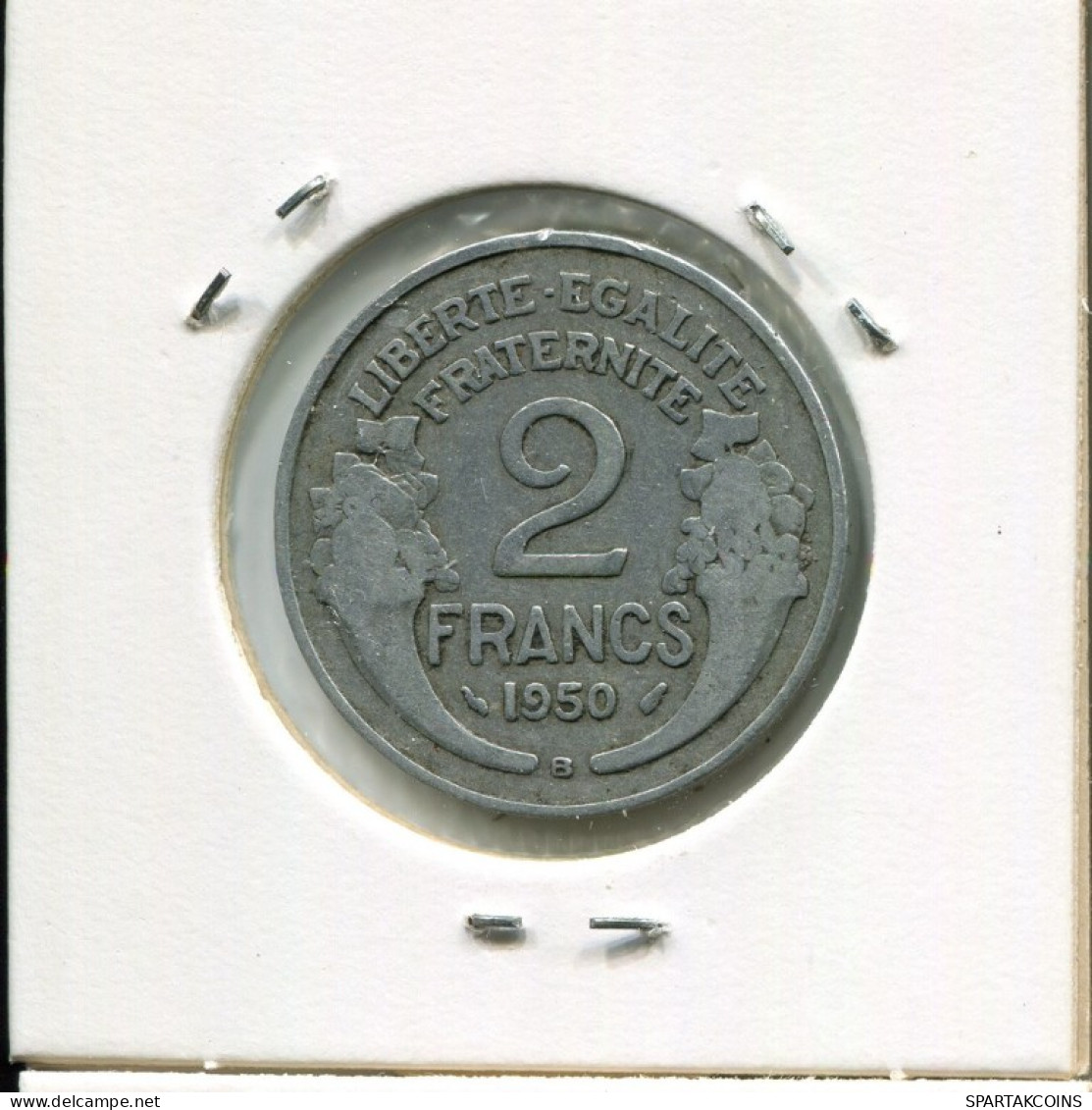 2 FRANCS 1950 FRANKREICH FRANCE Französisch Münze #AN992.D.A - 2 Francs