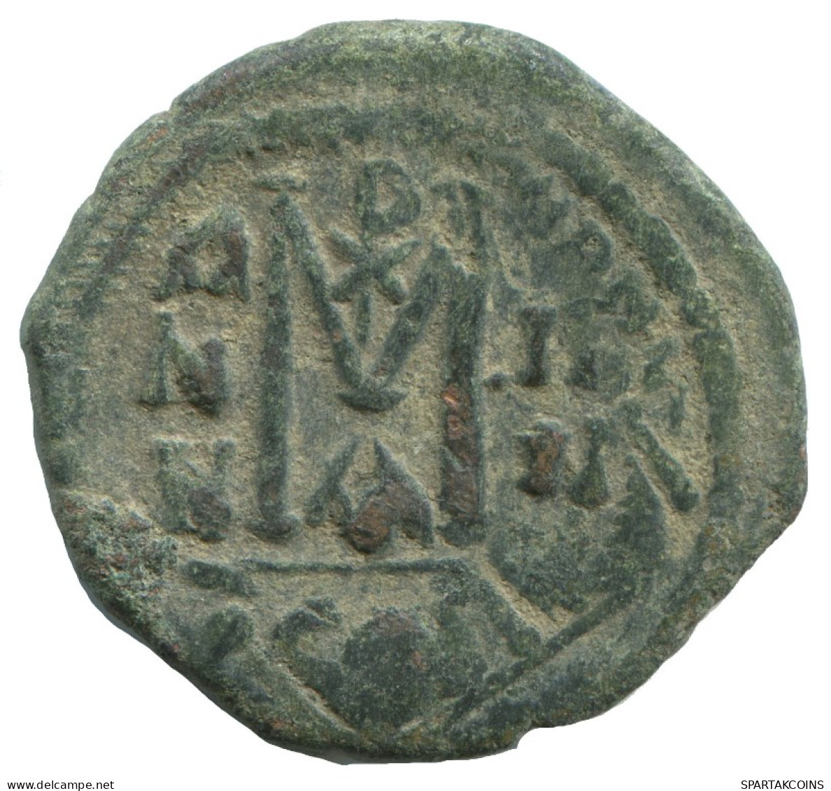FLAVIUS JUSTINUS II FOLLIS Antiguo BYZANTINE Moneda 10.6g/30mm #AA502.19.E.A - Byzantium