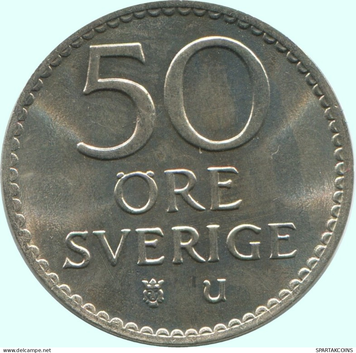 50 ORE 1964 SUECIA SWEDEN Moneda #AC719.2.E.A - Suède