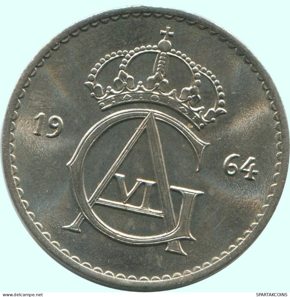 50 ORE 1964 SUECIA SWEDEN Moneda #AC719.2.E.A - Suède