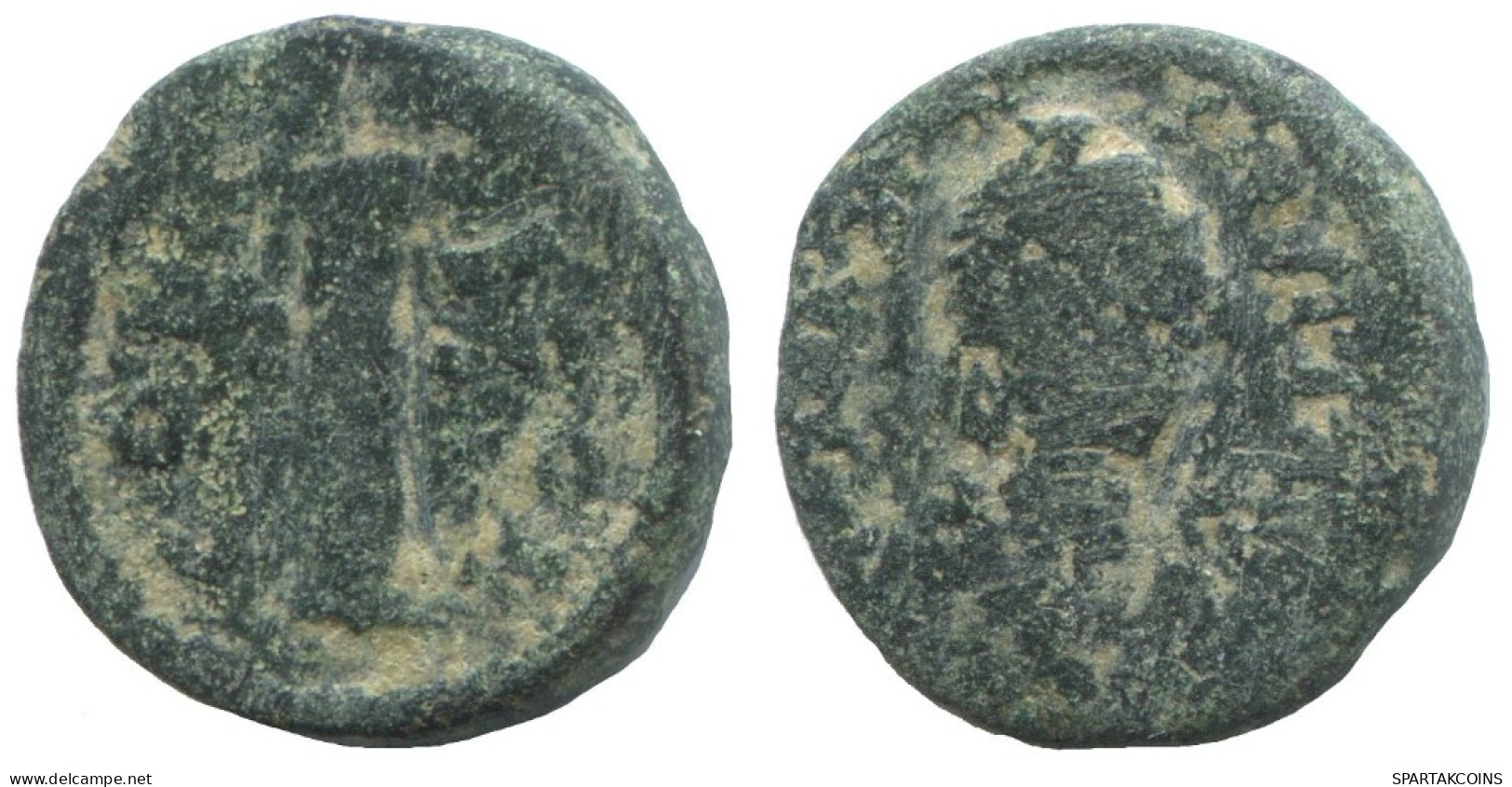 DECANUMMI AUTHENTIC ORIGINAL ANCIENT BYZANTINE Coin 2.9g/16mm #AA550.19.U.A - Byzantinische Münzen