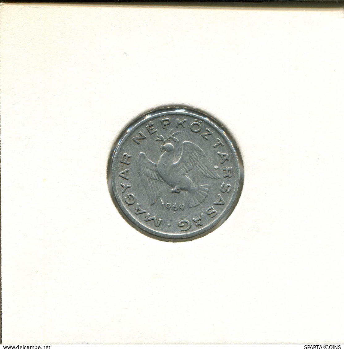 10 FILLER 1969 HUNGRÍA HUNGARY Moneda #AS821.E.A - Hongrie