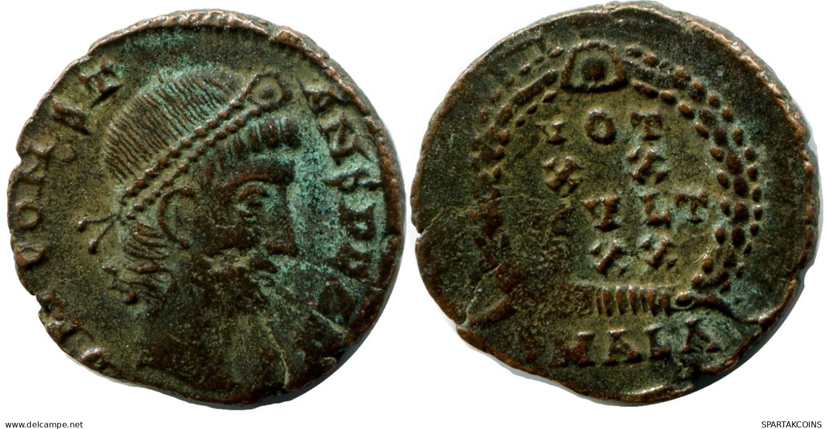 CONSTANS MINTED IN ALEKSANDRIA FROM THE ROYAL ONTARIO MUSEUM #ANC11469.14.U.A - The Christian Empire (307 AD To 363 AD)