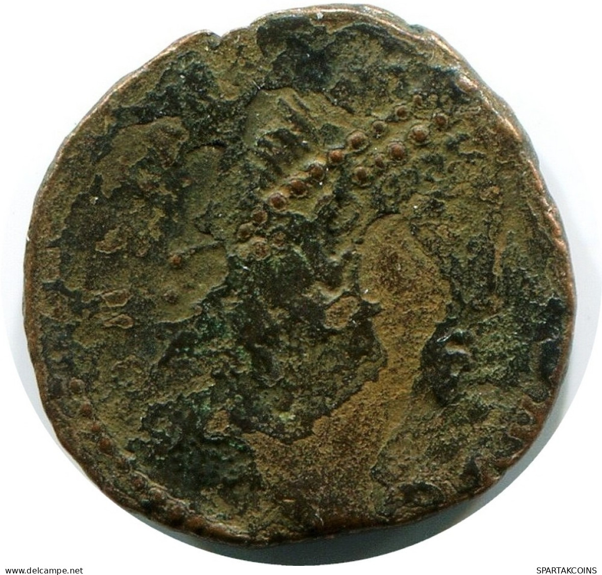 ROMAN Coin MINTED IN ANTIOCH FOUND IN IHNASYAH HOARD EGYPT #ANC11290.14.D.A - The Christian Empire (307 AD To 363 AD)