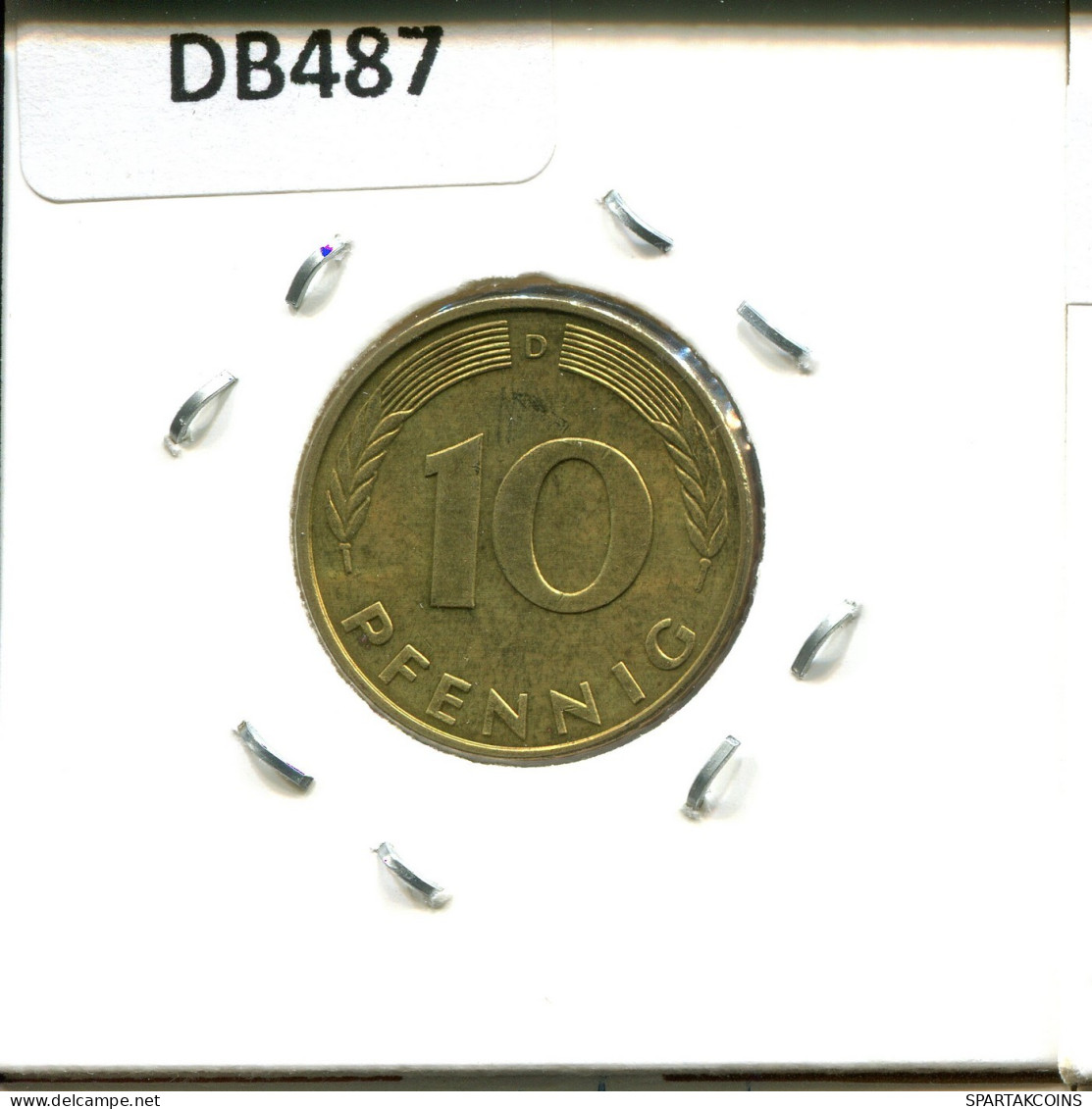 10 PFENNIG 1993 D BRD ALLEMAGNE Pièce GERMANY #DB487.F.A - 10 Pfennig