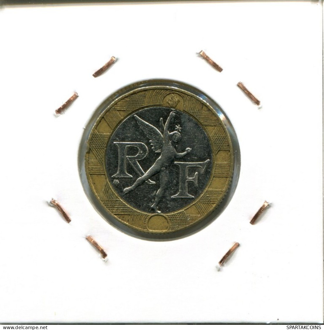 10 FRANCS 1992 FRANCE Coin BIMETALLIC French Coin #AM678.U.A - 10 Francs