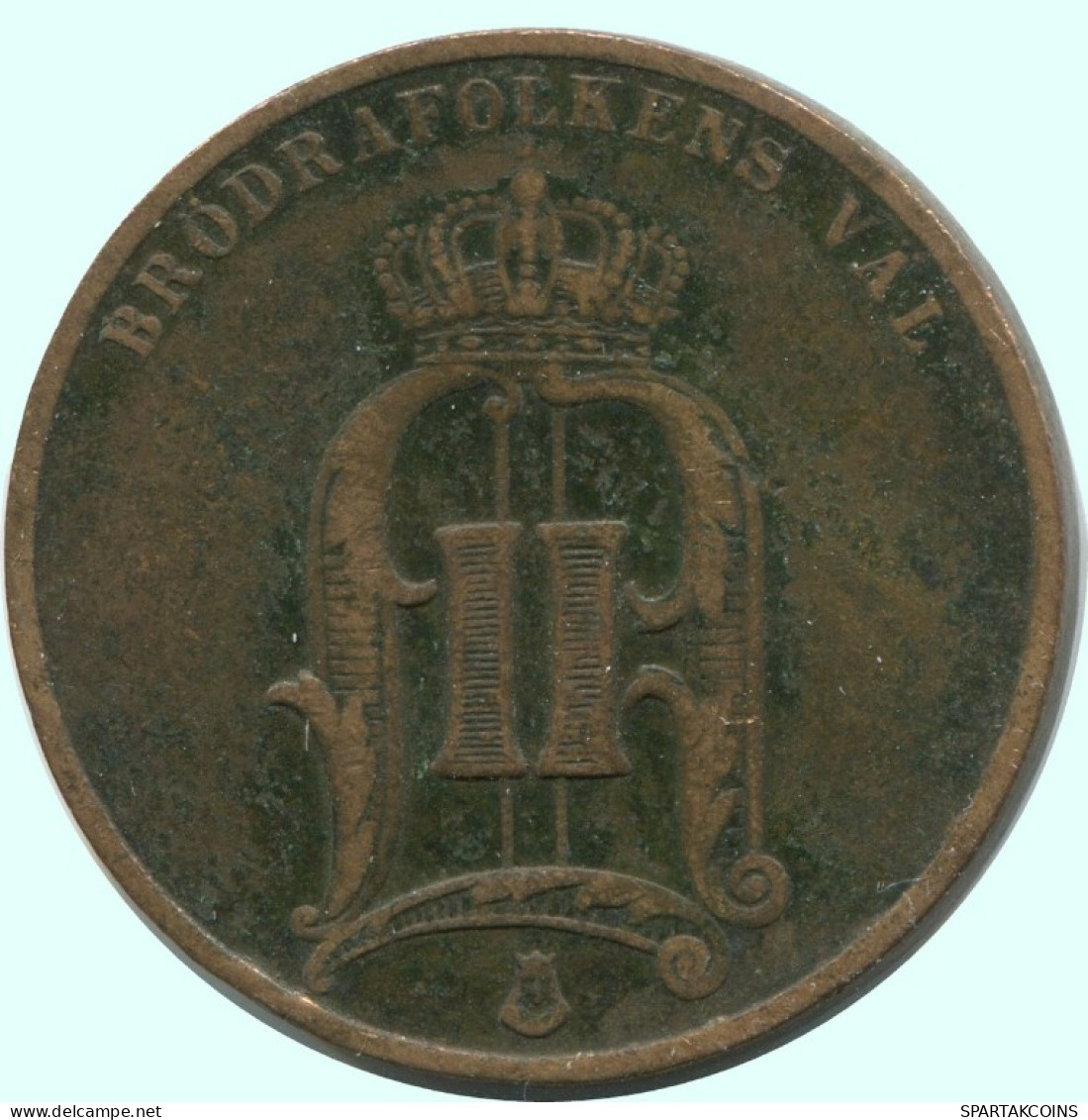 5 ORE 1886 SWEDEN Coin #AC612.2.U.A - Sweden