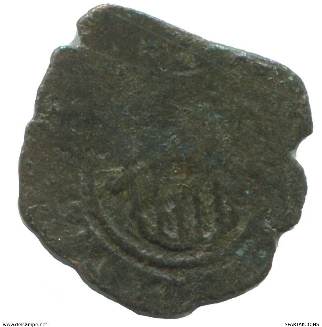 CRUSADER CROSS Authentic Original MEDIEVAL EUROPEAN Coin 0.4g/13mm #AC168.8.F.A - Sonstige – Europa