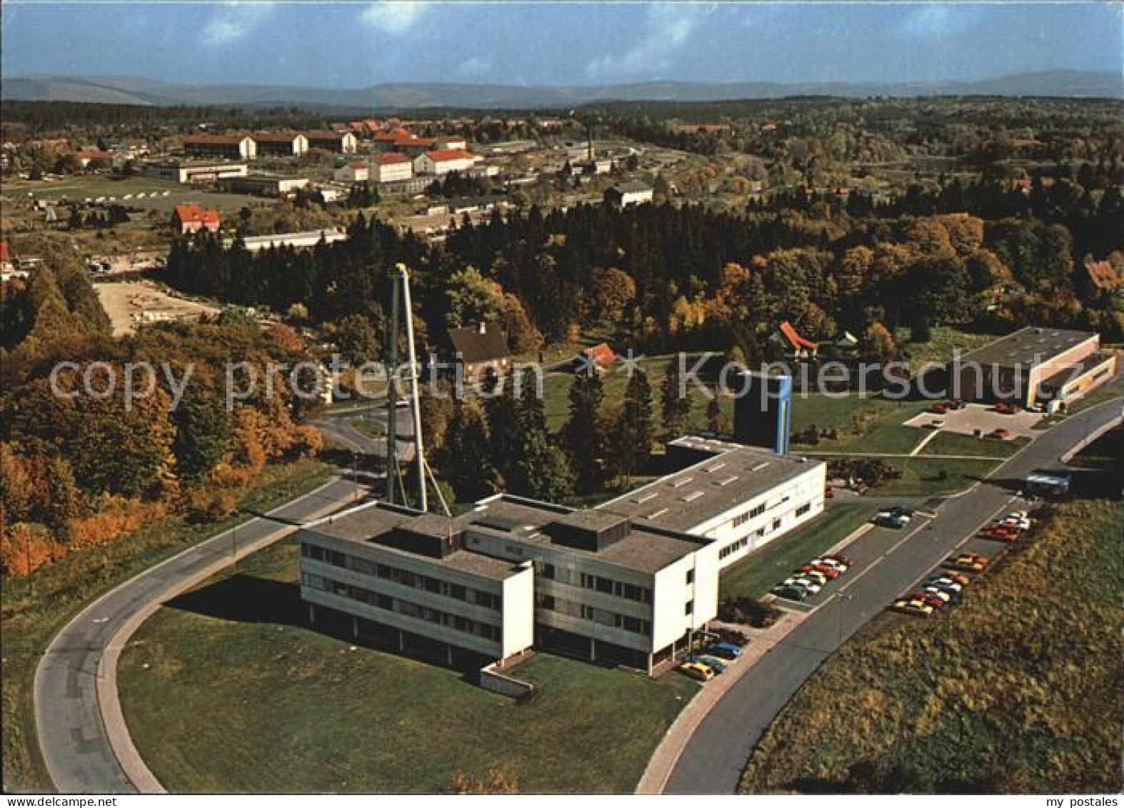 72585448 Clausthal-Zellerfeld Fliegeraufnahme Technische Universitaet Clausthal- - Clausthal-Zellerfeld