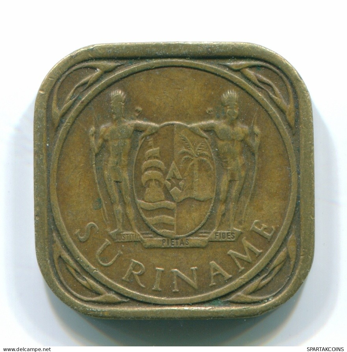 5 CENTS 1972 SURINAM NIEDERLANDE Nickel-Brass Koloniale Münze #S12970.D.A - Surinam 1975 - ...