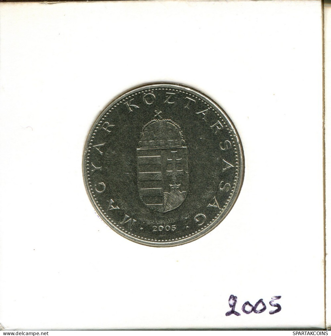 10 FORINT 2005 HUNGRÍA HUNGARY Moneda #AS901.E.A - Hungary