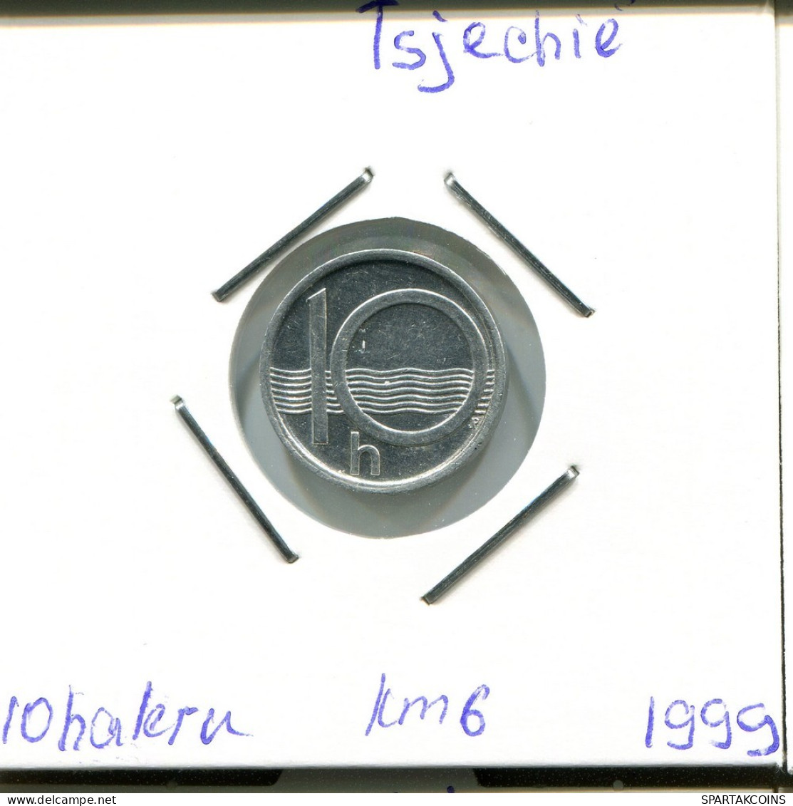 10 HELLER 1999 TSCHECHIEN CZECH REPUBLIC Münze #AP711.2.D.A - Czech Republic