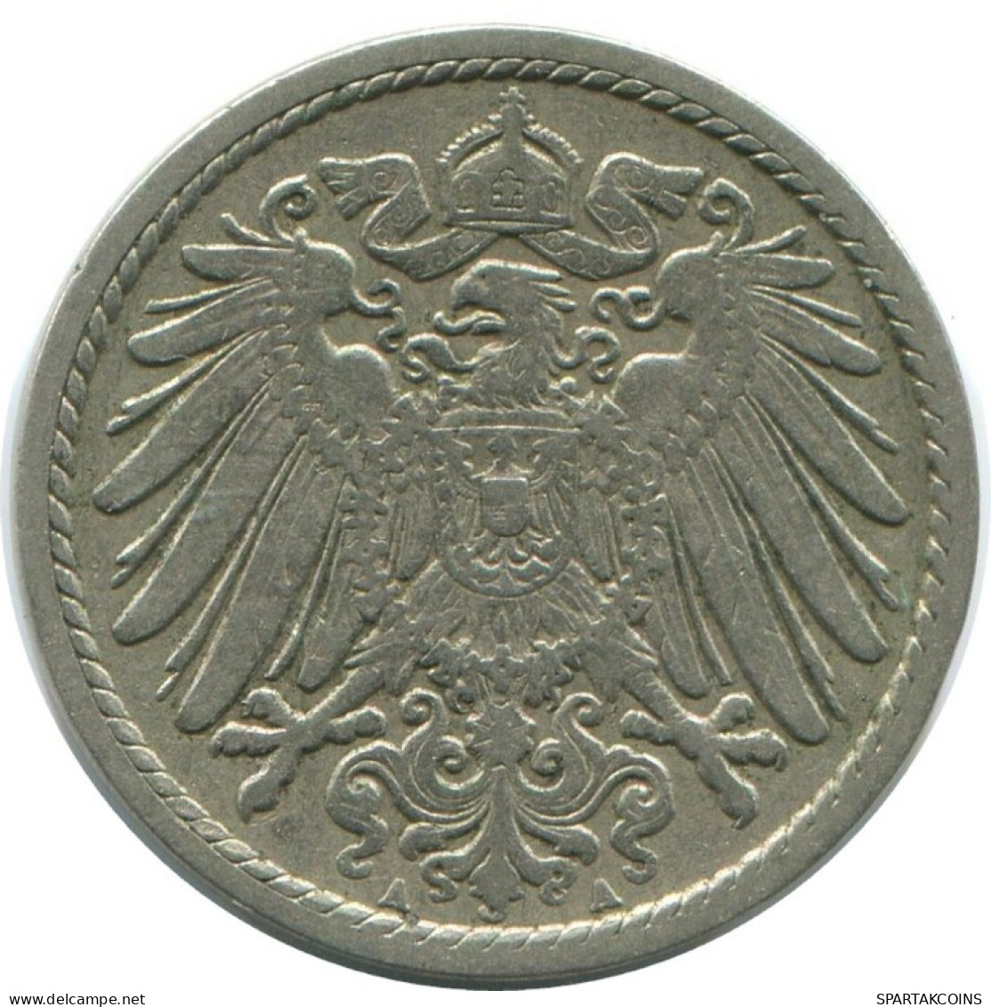 5 PFENNIG 1898 A ALEMANIA Moneda GERMANY #AE677.E.A - 5 Pfennig