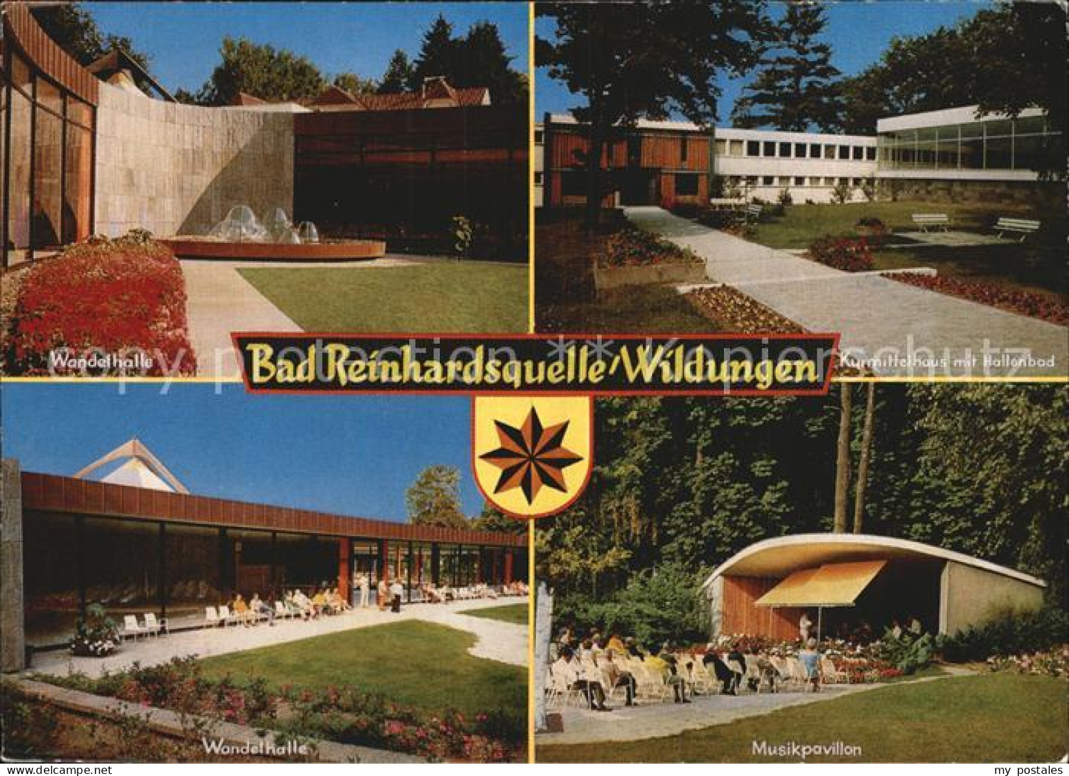 72585167 Bad Reinhardsquelle Kurmittelhaus Mit Hallenbad Musikpavillon Wandelhal - Bad Wildungen
