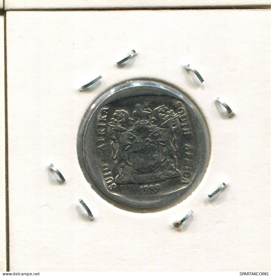 2 RAND 1989 SOUTH AFRICA Coin #AS289.U.A - Südafrika