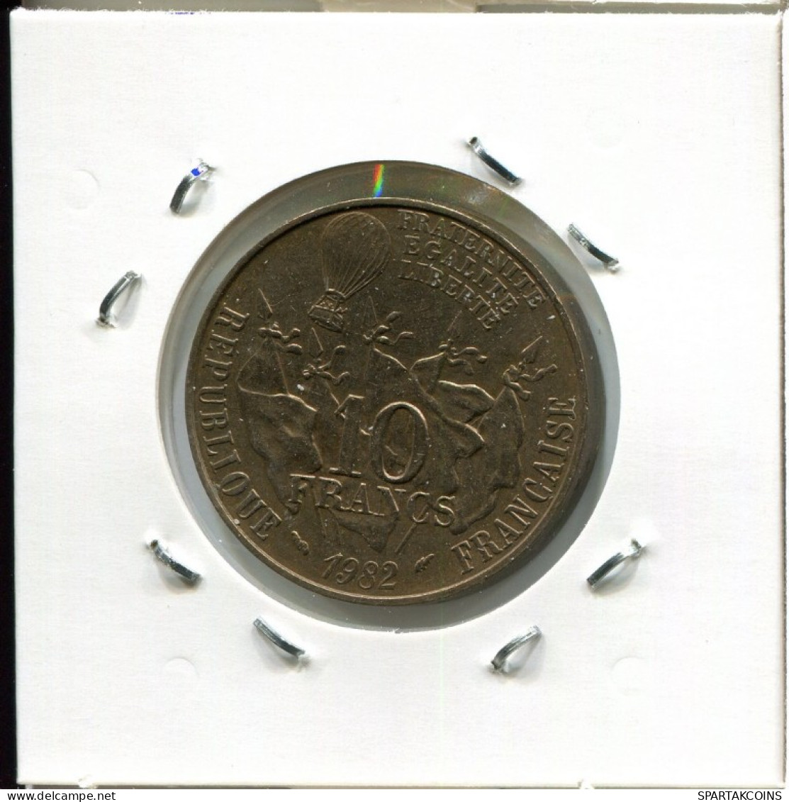 10 FRANCS 1982 FRANKREICH FRANCE Französisch Münze #AN441.D.A - 10 Francs